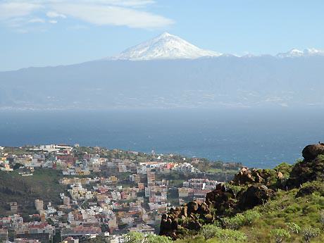 Blick nach Teneriffa